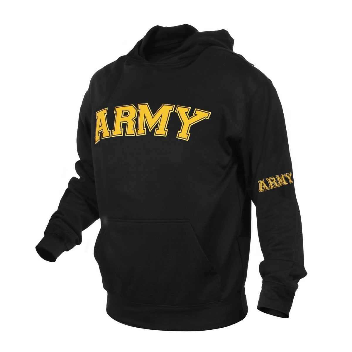 Rothco Embroidered ARMY Hoodie - Military Pullover Hooded Sweatshirt