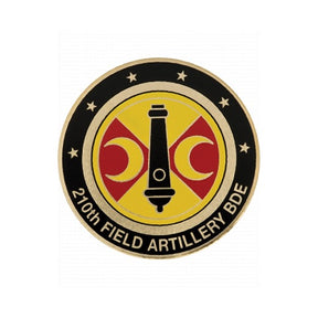 210th Field Artillery Brigade Challenge Coin - Domed Enamel