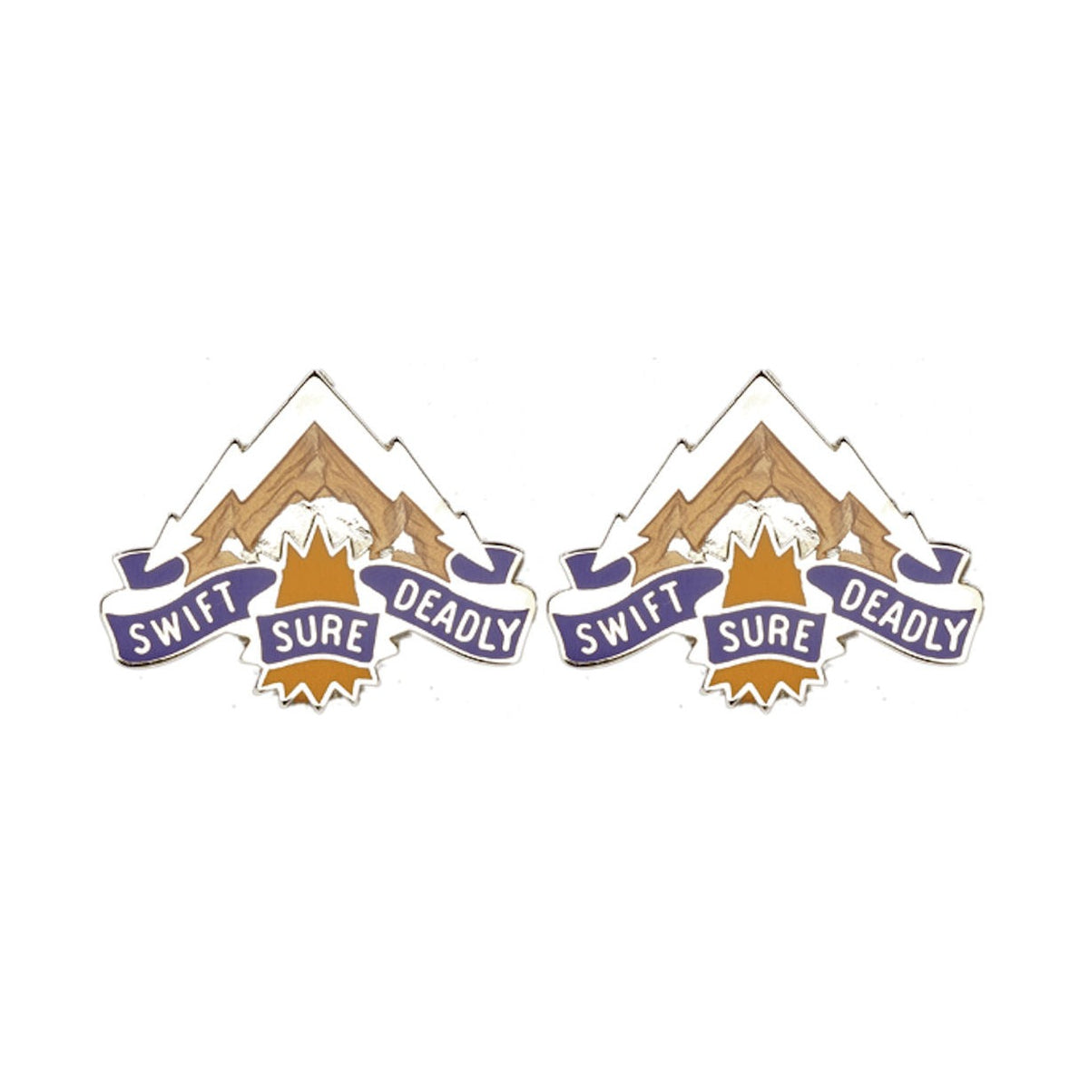 211TH AVN GROUP Distinctive Unit Insignia - Pair - SWIFT SURE DEADLY