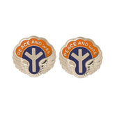21st Aviation Battalion Unit Crest DUI - 1 PAIR