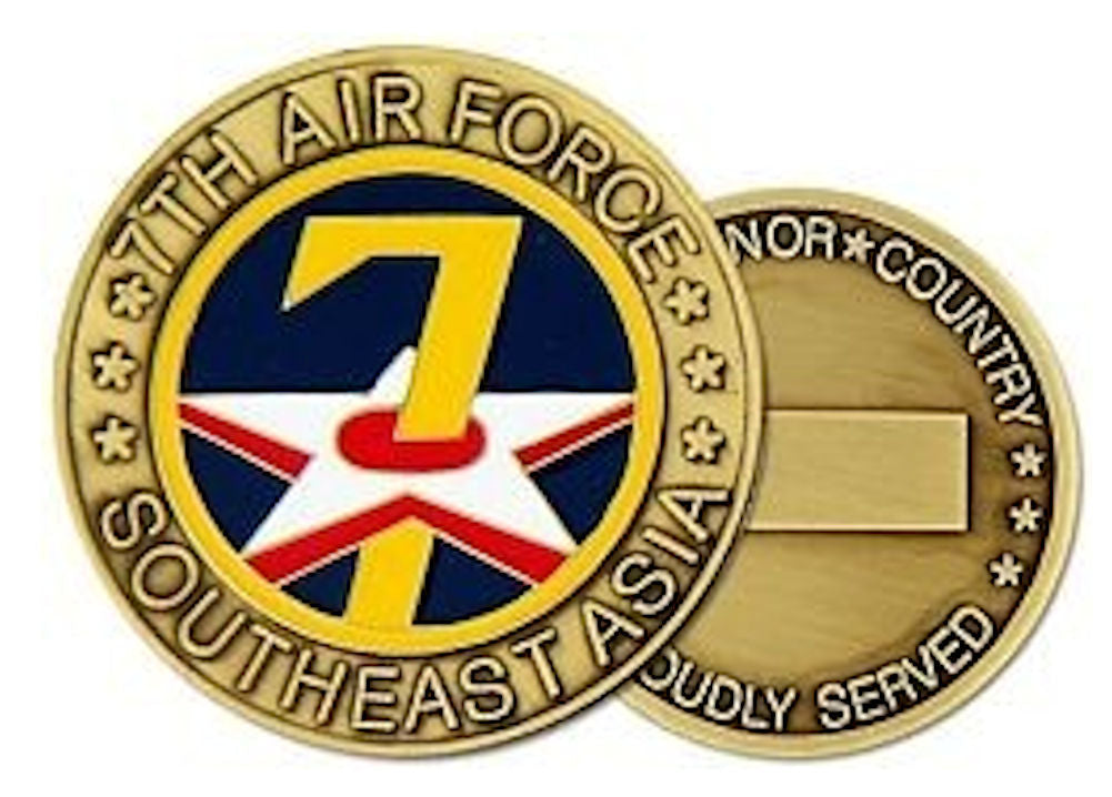 7th Air Force Command Challenge Coin