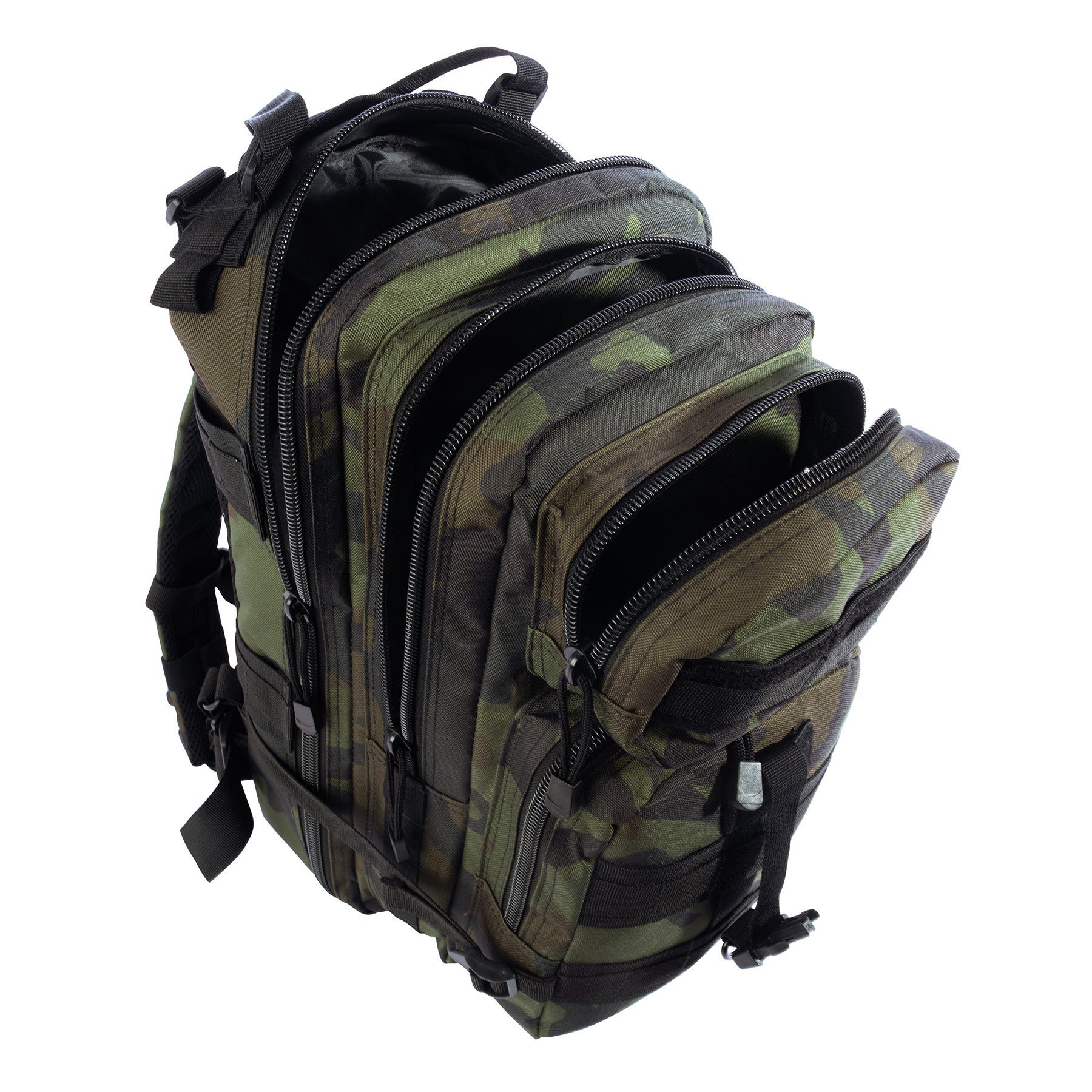 Rothco Camo Medium Transport Pack - Midnight Woodland Camo