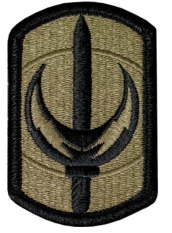 228th Signal Brigade OCP Patch with Hook Fastener