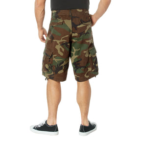 Rothco Vintage Camo Infantry Utility Shorts - Back