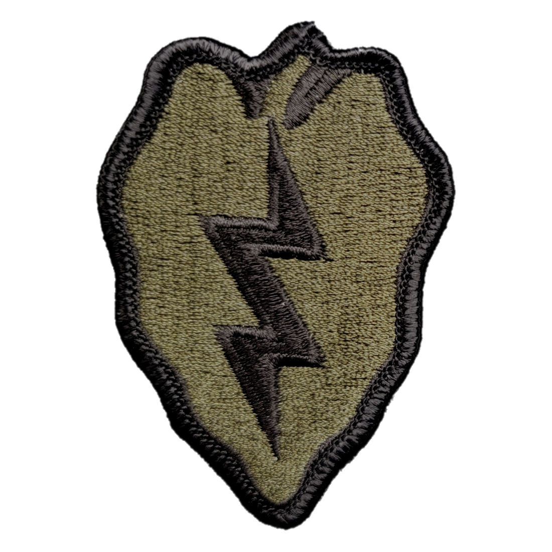 CLEARANCE - 25th Infantry Patch Subdued - O.D. Green