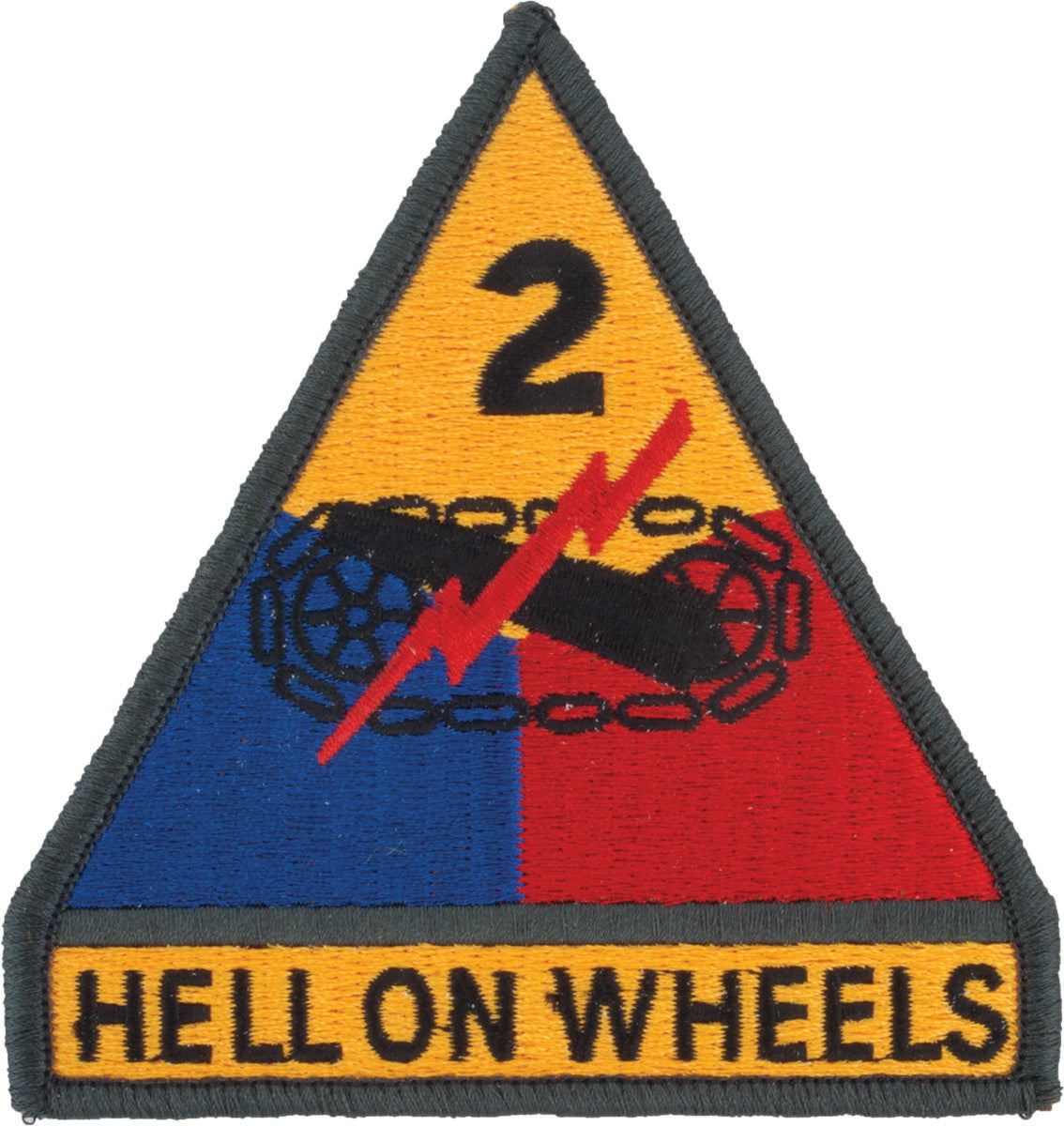 2nd Armored Division Patch - Full Color Dress Patch