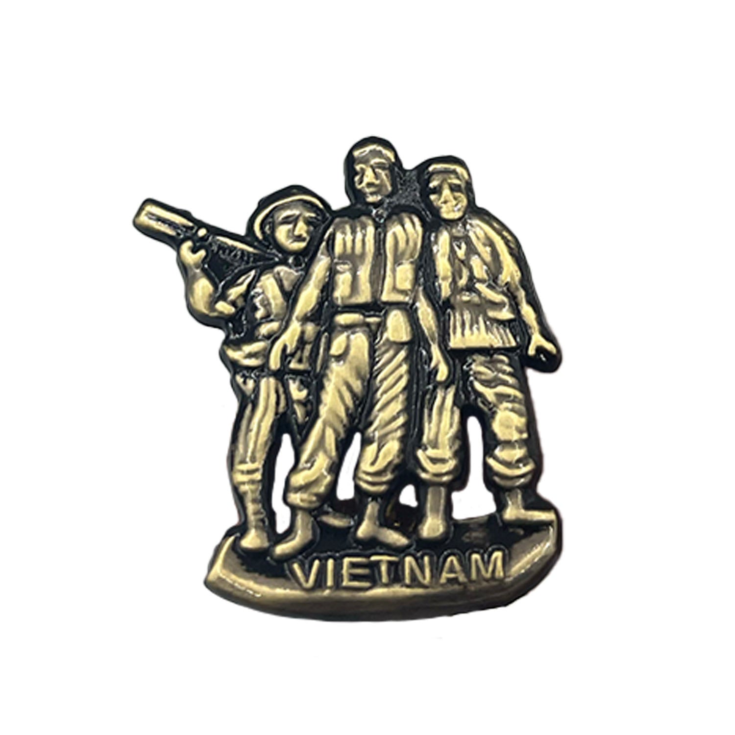 3 Men Vietnam Metal Pin - CLEARANCE!