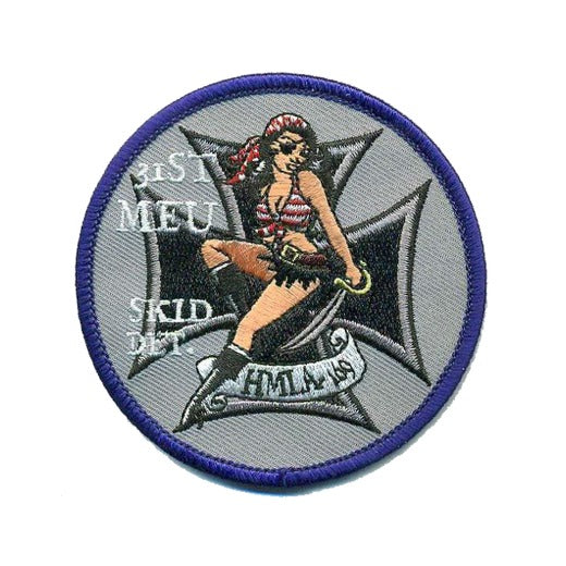31st MEU HMLA-169 Skids DET USMC Patch