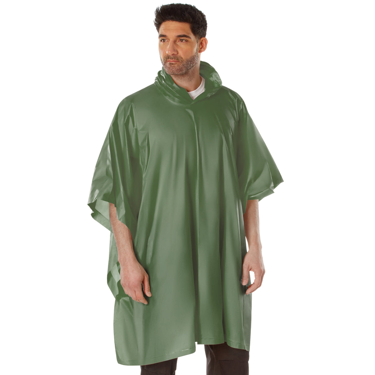 Rothco Vinyl Rain Lightweight Poncho - 9 Different Colors!