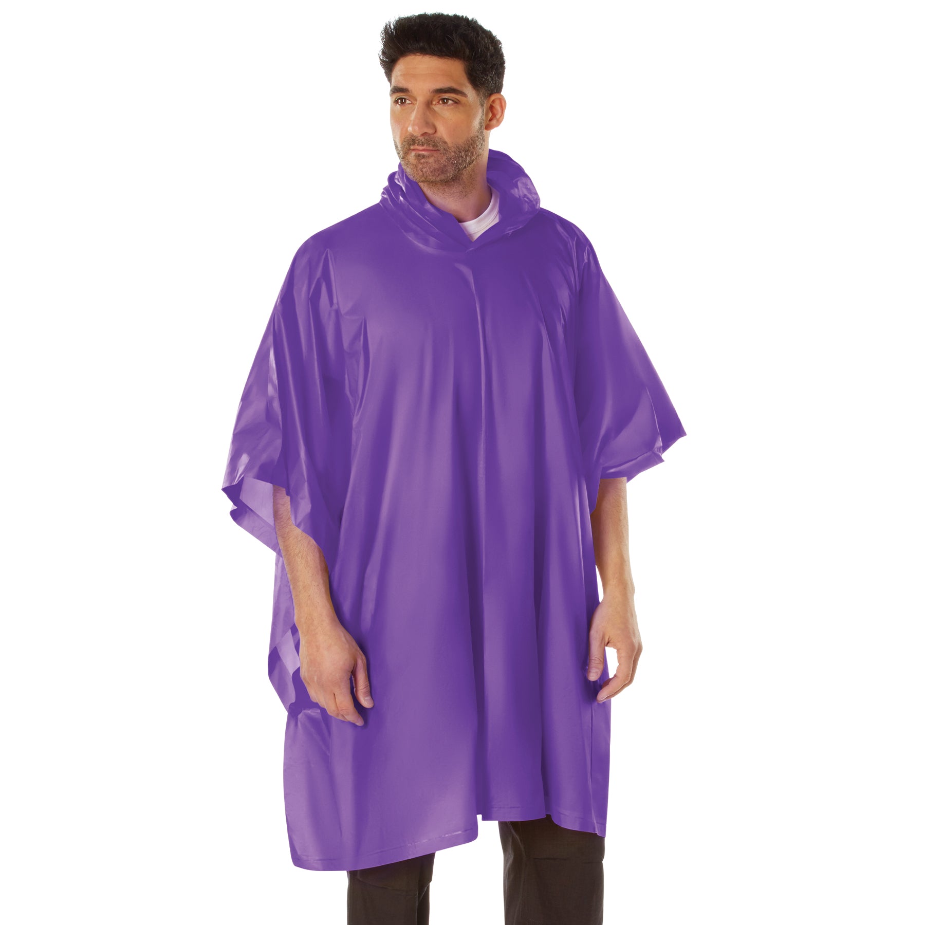 Rothco Vinyl Rain Lightweight Poncho - 9 Different Colors!