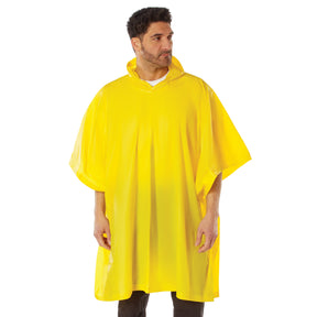 Rothco Vinyl Rain Lightweight Poncho - 9 Different Colors!