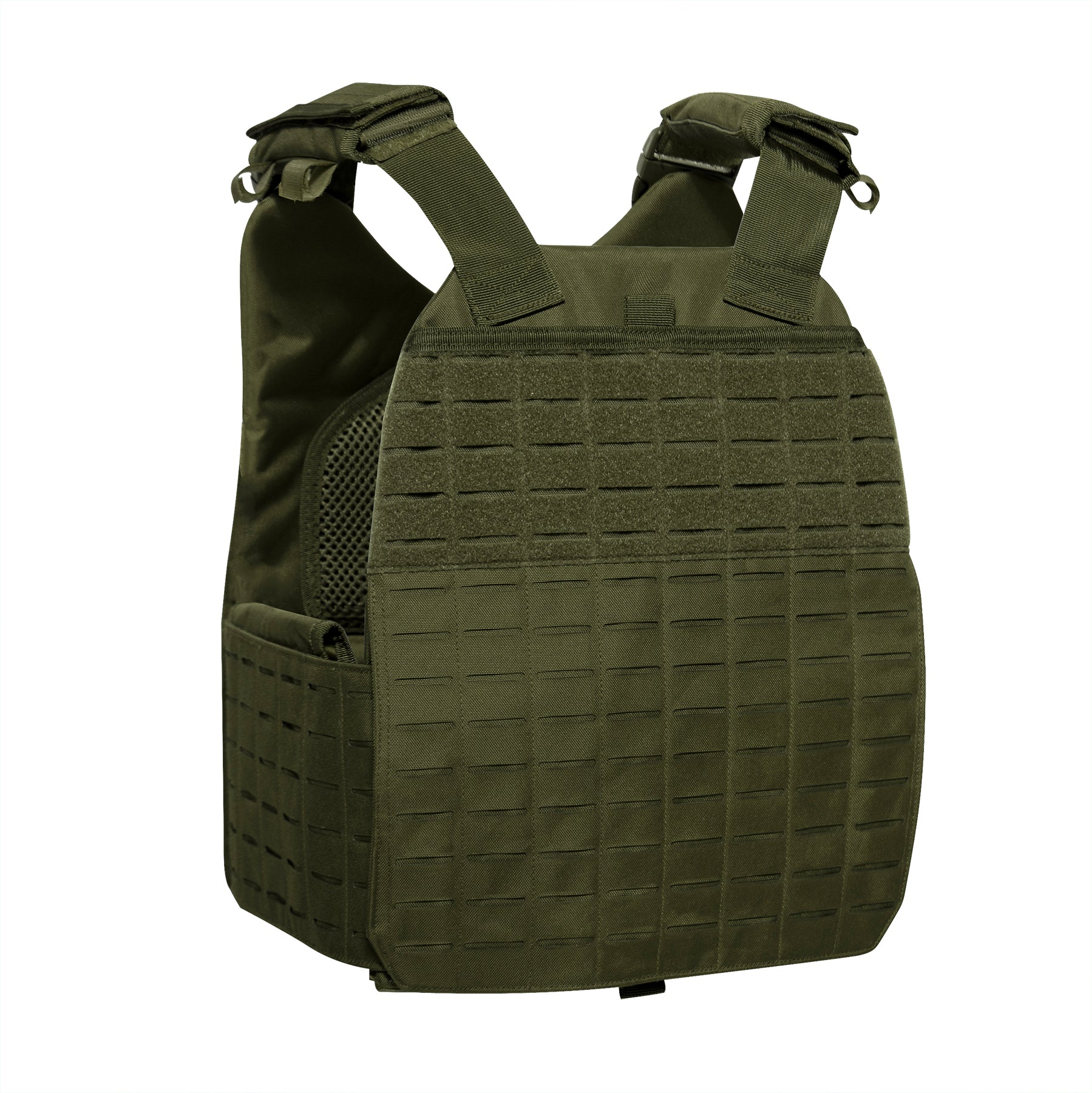 Rothco Laser Cut MOLLE Plate Carrier Vest Olive Drab