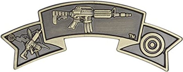 Center Mass Patrol Rifle Qualification Pin