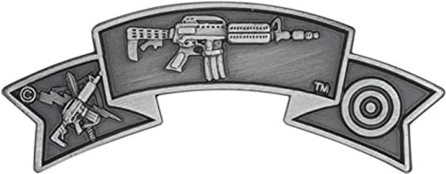 Center Mass Patrol Rifle Qualification Pin