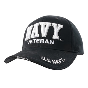 Rothco Deluxe Low Profile Navy Veteran Cap