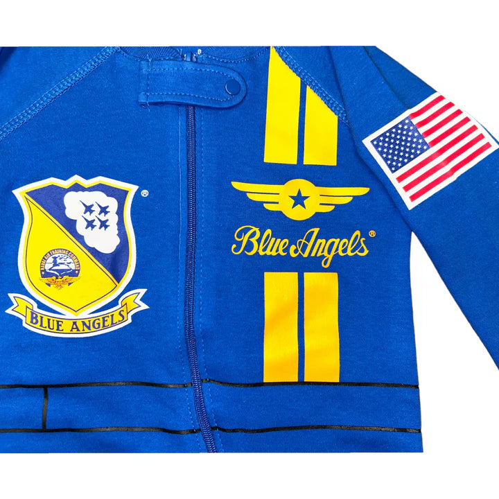 Blue Angels Flight Suit Baby Crawler