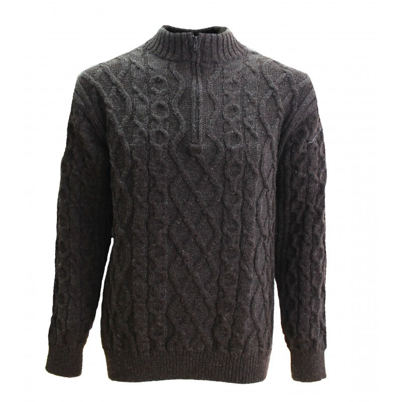 Ecosse Pure Knit Quarter Zip Sweater