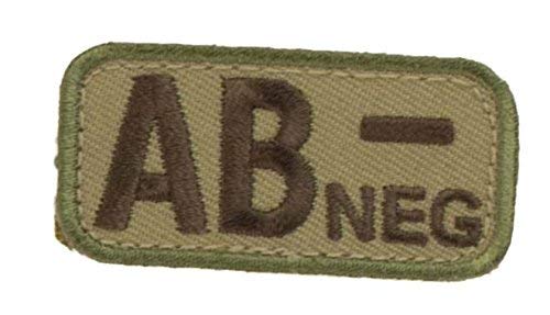 AB NEGATIVE Blood Type Patch - MULTICAM OCP