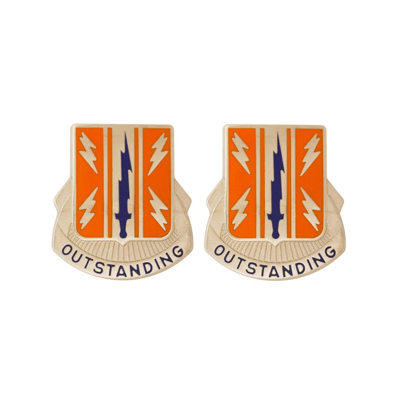 44th Signal Battalion Unit Crest DUI - 1 Pair
