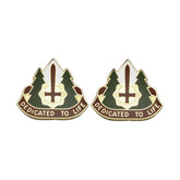 47th Combat Support Hospital Distinctive Unit Insignia - Pair - Dedicated To Life