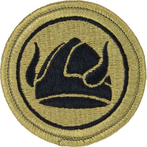 47th Infantry Division OCP Patch with Hook Fastener