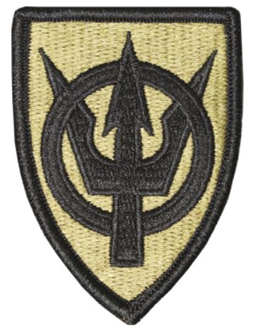 4th Transportation Command OCP Patch with Hook Fastener
