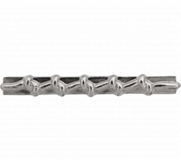 5 Silver Knot G.C. Clasp Ribbon Device