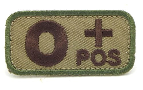 O POSITIVE Blood Type Patch - MULTICAM OCP