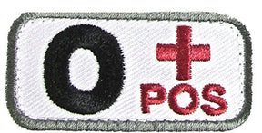 O POSITIVE Blood Type Patch - MEDICAL