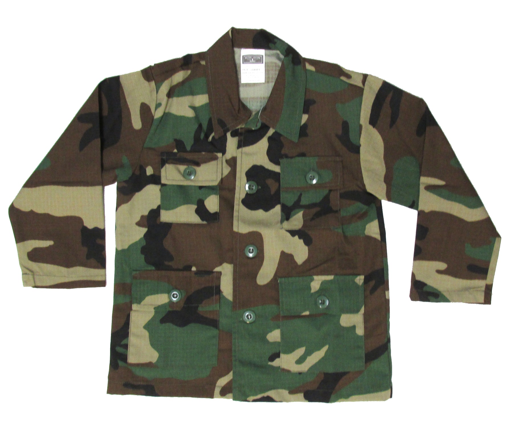 Mud Pie Kids Clothing Camouflage Canvas Ruffle Jacket 4T-5T - Digs N Gifts