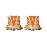 551st Signal Battalion Unit Crest - Pair - VIDEO ET MONEO