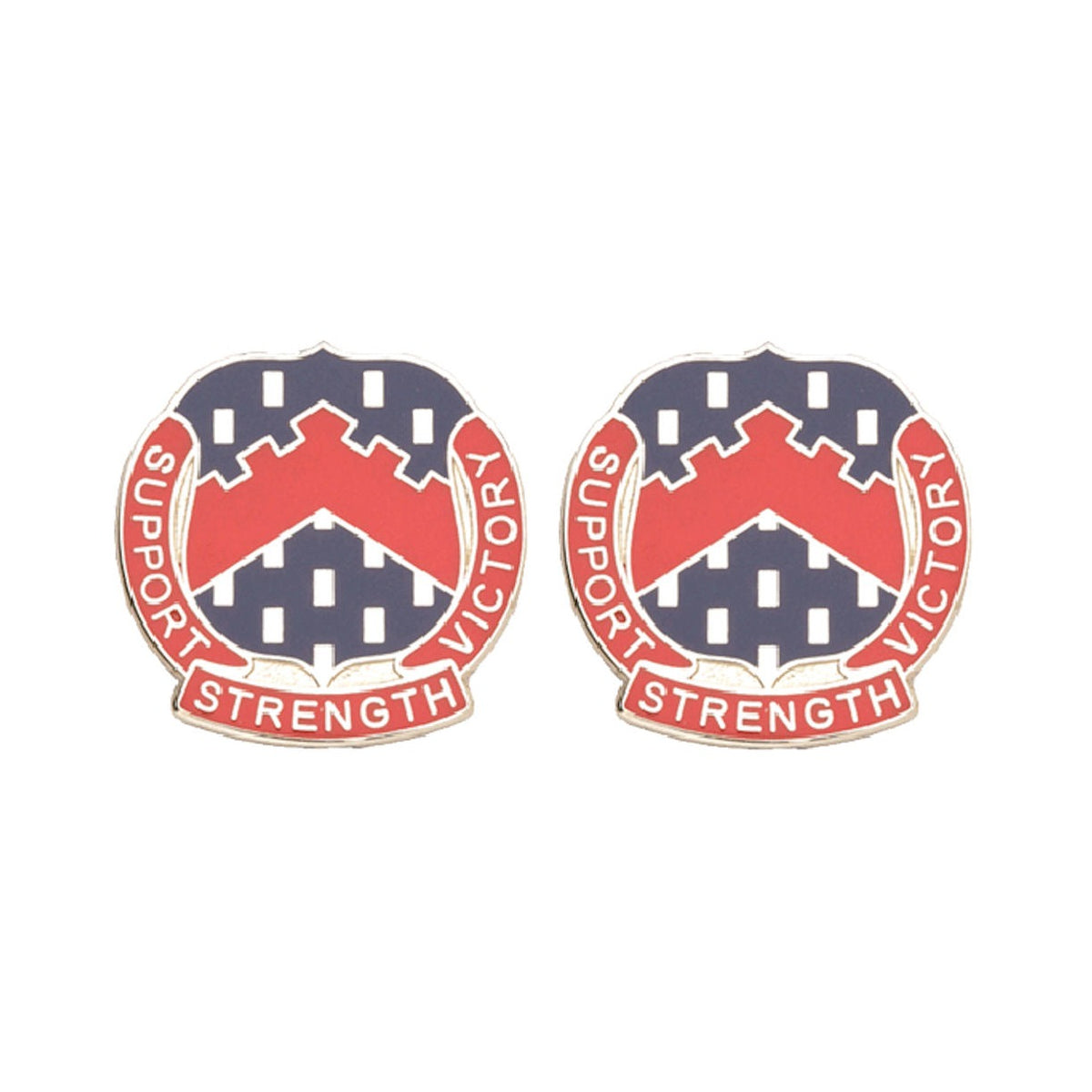 56th Personnel Services Battalion Distinctive Unit Insignia - Pair - Support Strength Victory