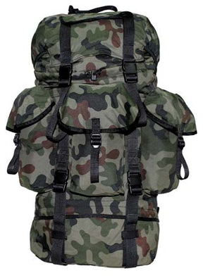 Polish Army WZ 97 Military Surplus Camo Backpack