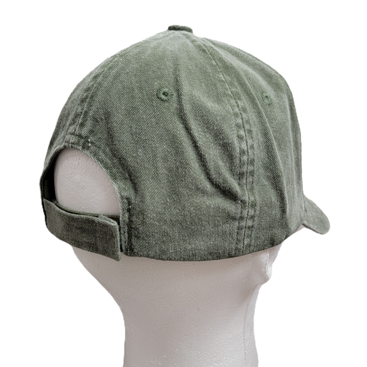 NAVY 3D Text Ballcap with Eagle Logo - OLIVE DRAB