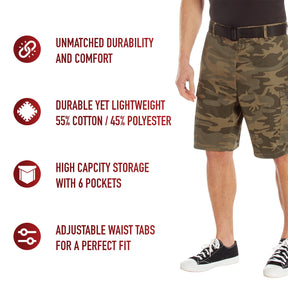 Rothco Camo BDU Shorts Details