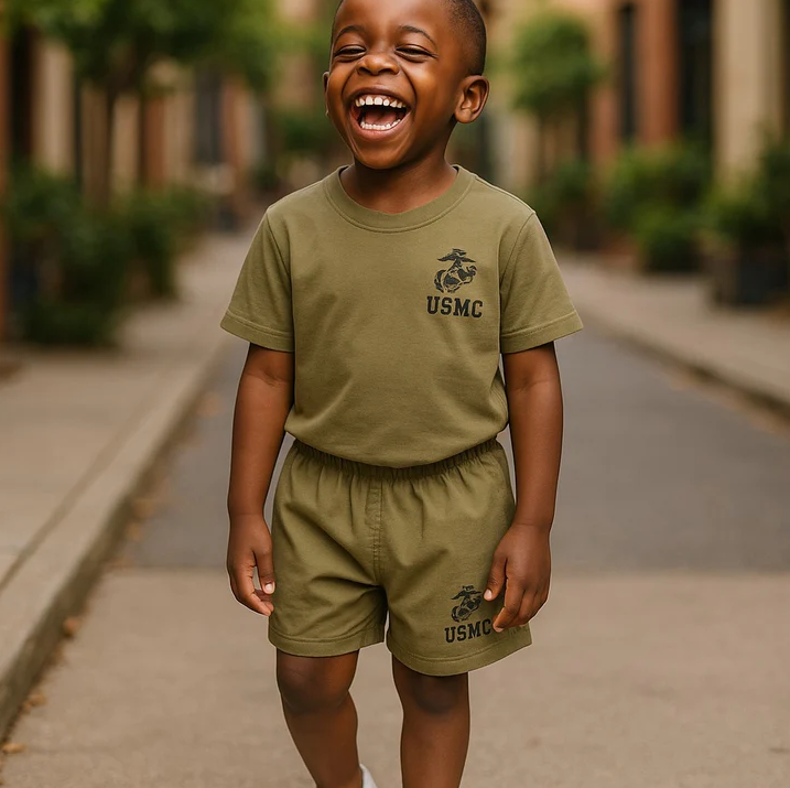 Youth Marine Corps USMC PT Set