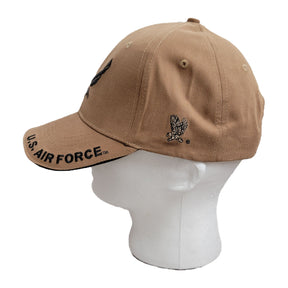U.S. Air Force Wing Logo Ballcap - COYOTE BROWN