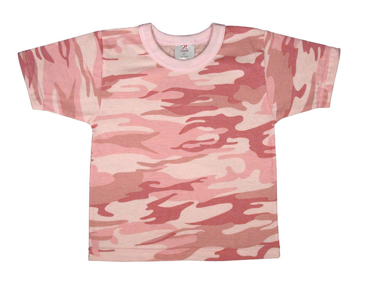 CLEARANCE - Kids Infants & Toddlers Pink Camo T-Shirt