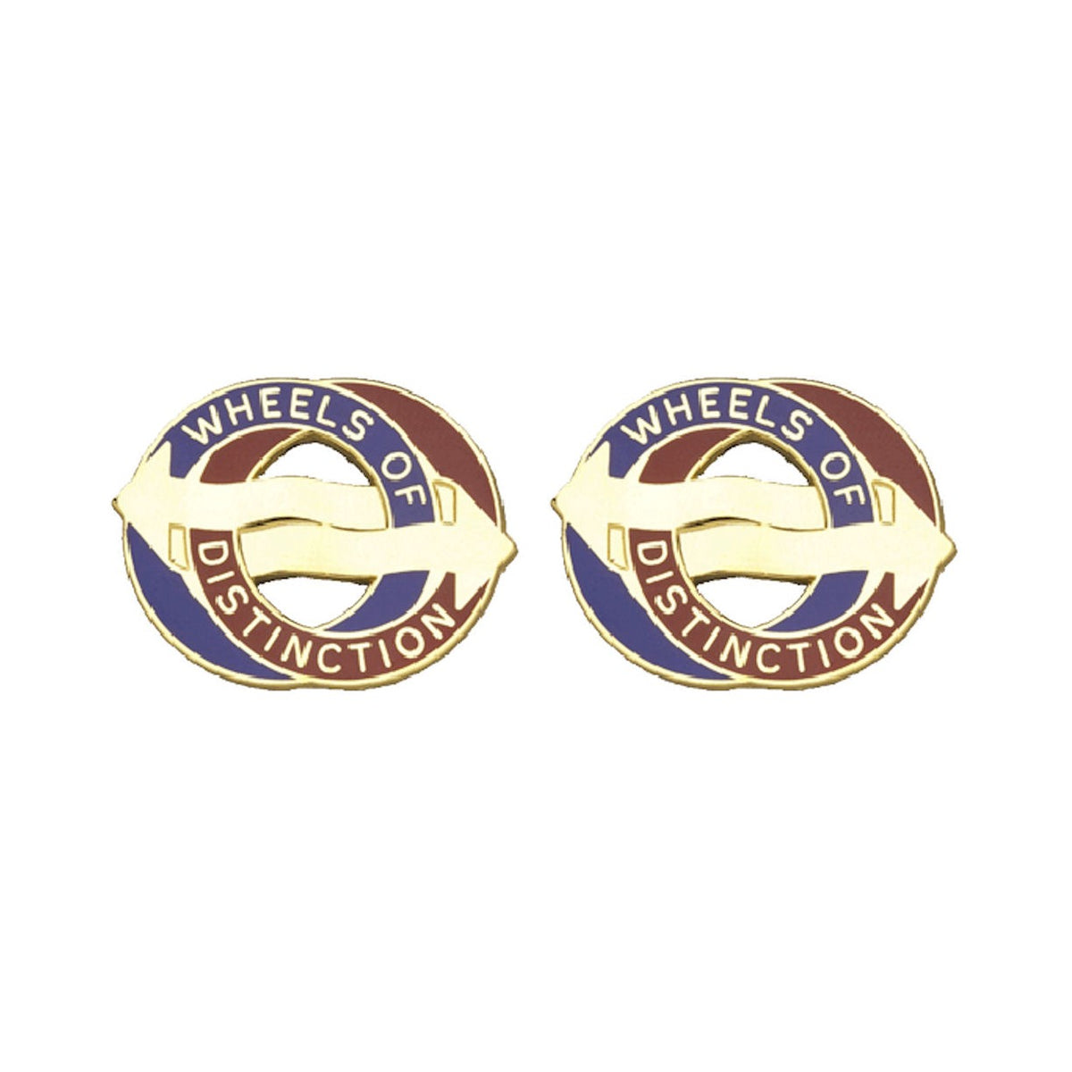 68th Support Battalion Distinctive Unit Insignia - Pair - Wheels Of Distinction
