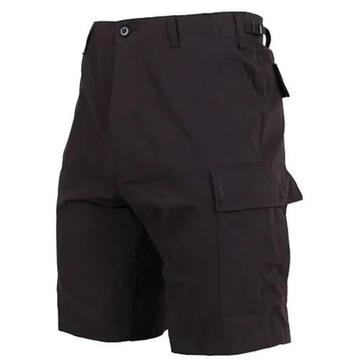 Ripstop Black Shorts