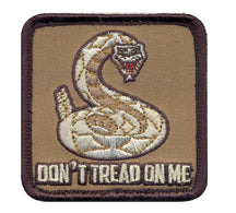 Don't Tread on Me Morale Patch - Tan