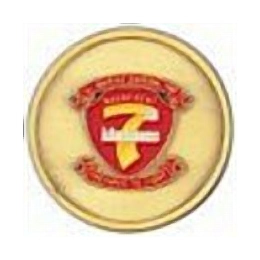 7th Marine Reg Challenge Coin