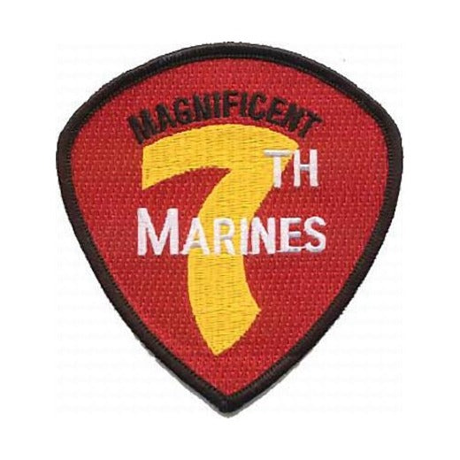 7th Marine Regiment USMC Patch - Magnificent