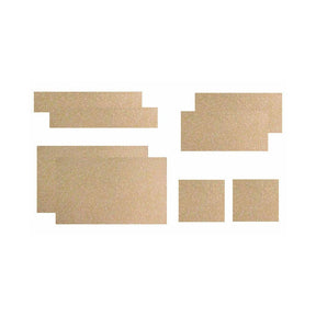 8 Piece Hook & Loop Replacement Package Military Tactical - DESERT TAN