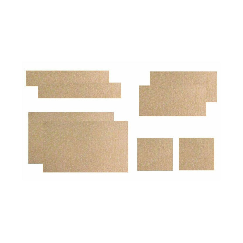 8 Piece Hook & Loop Replacement Package Military Tactical - DESERT TAN