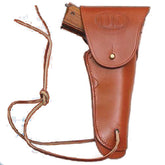 U.S. WWII Issue 45 Hip Holster - Leather Replica for Reenactments