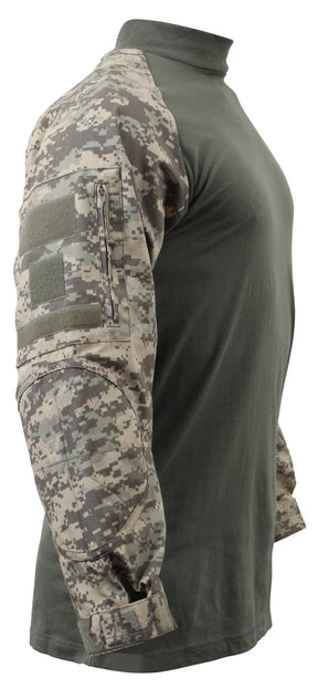 Rothco NYCO FR Fire Retardant Combat Shirt - ACU Digital Camo - alternate view