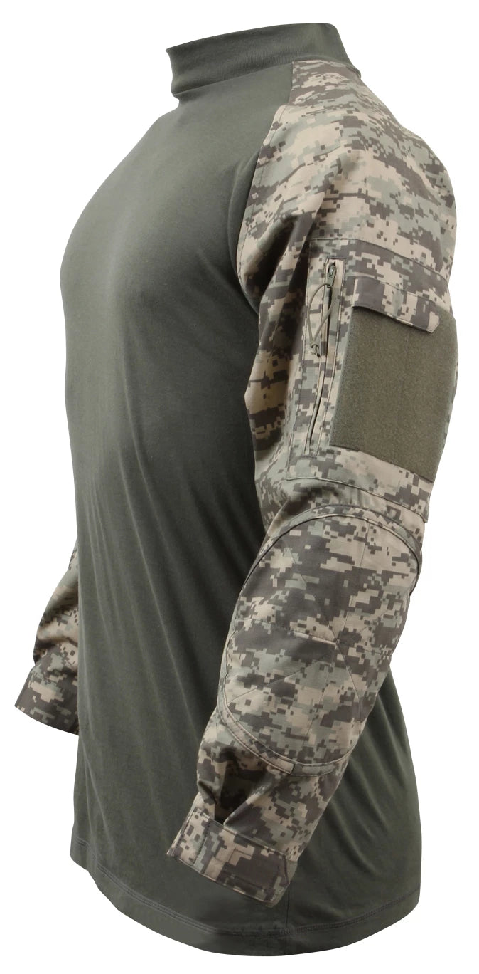 Rothco NYCO FR Fire Retardant Combat Shirt - ACU Digital Camo - alternate view