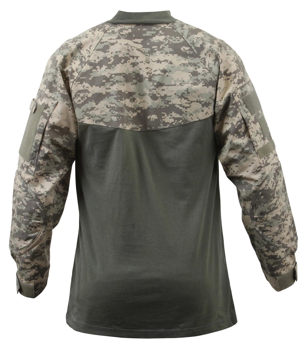Rothco NYCO FR Fire Retardant Combat Shirt - ACU Digital Camo - alternate view