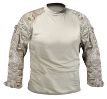 Rothco NYCO FR Fire Retardant Combat Shirt - Desert Digital Camo - front view